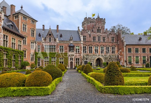 Picture of Gaasbeek Castle in Brussels Belgium